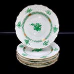 Herend - Exquisite Set of 6 Appetizer Plates (19 cm) -