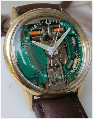 Bulova Accutron Spaceview-Révisée - Heren - 1965, Bijoux, Sacs & Beauté