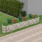 vidaXL Gabion plantenbak verhoogd 400x50x50 cm, Verzenden