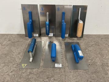 Veiling - Jung Henkelmann plak- en lijmspanen set 7-delig, Nieuw