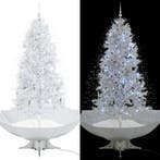 vidaXL Kerstboom sneeuwend met paraplubasis 190 cm wit, Diversen, Kerst, Verzenden, Nieuw
