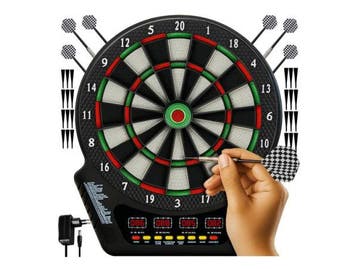 Veiling - Trizand 26307 Elektronisch Dartbord, Sport en Fitness, Darts, Nieuw