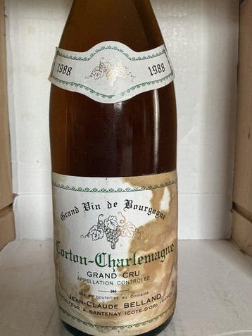 1988 JC Belland - Corton Charlemagne Grand Cru - 1 Fles, Nieuw