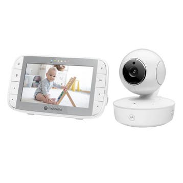 Babyphone avec caméra Motorola - VM55 EU | 13 x 16,5 x 23 cm, Audio, Tv en Foto, Videocamera's Digitaal, Verzenden