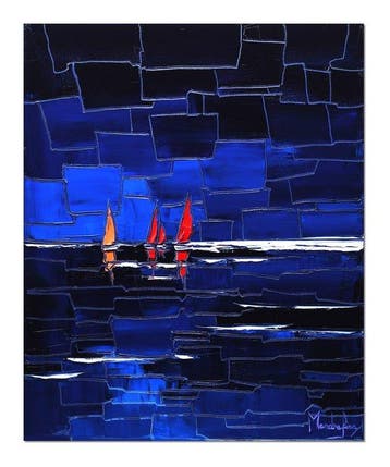 Caroline Mandrafina - Pfleger  La voile orange
