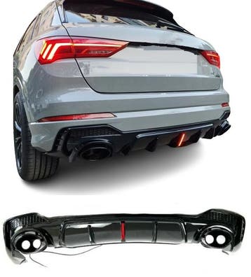 Diffuser | geschikt voor Audi | Q3 18- 5d suv | type F3 | al, Verzenden