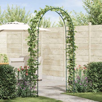 vidaXL Tuinboog Groen 115 x 37 x 231 cm, Verzenden, Nieuw
