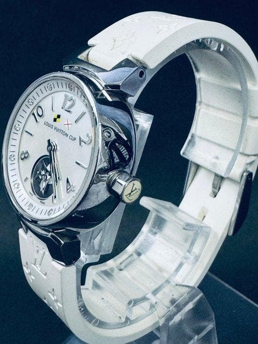 Louis Vuitton - Tambour Louis Vuitton Club - Q12MO - Femme -, Handtassen en Accessoires, Horloges | Heren