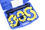 TM Professionele Veerspanner set 80 - 265 mm, 1050KG, Auto diversen, Autogereedschap, Verzenden, Nieuw