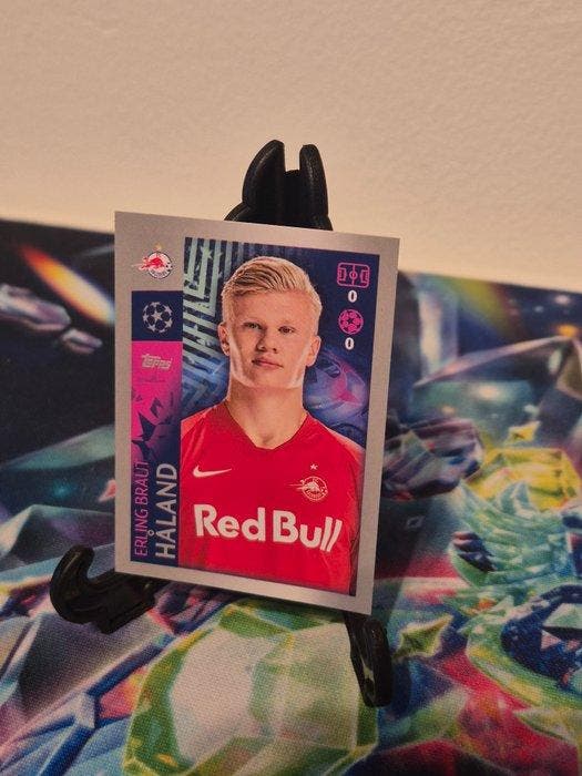 2019/20 Topps UEFA Champions League Erling Haaland 419 - 1, Verzamelen, Stickers