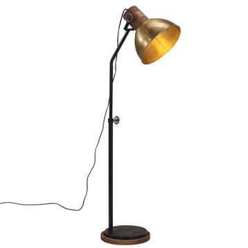 vidaXL Vloerlamp 25 W E27 30x30x100-150 cm antiek, Verzenden, Nieuw