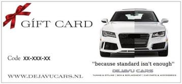 Dejavu Cars - Cadeukaart, Ophalen of Verzenden