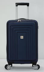 2dekans | Herzberg Handbagagekoffer - Robuust - Blauw, Ophalen of Verzenden, Nieuw