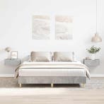 vidaXL Bedframe zonder matras 140x200 cm spaanplaat, Verzenden, Nieuw