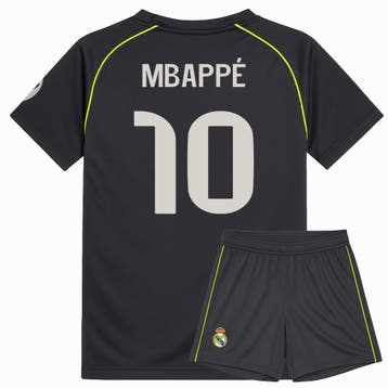 Mbappe Real Madrid Voetbaltenue Uit - 2025-2026 - Kind, Verzenden, Bal