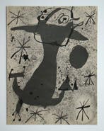 Joan Miro (1893-1983) - Personnage dans la nuit