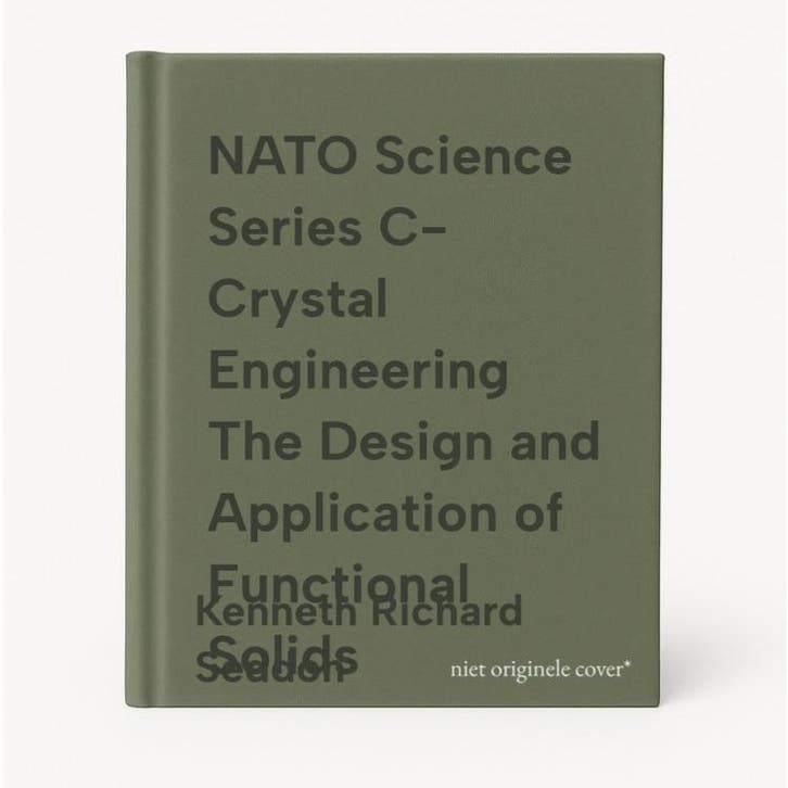 NATO Science Series C- Crystal Engineering The Design and, Boeken, Taal | Engels, Zo goed als nieuw, Verzenden