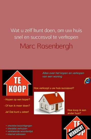 Wat u zelf kunt doen, om uw huis snel en succesvol te, Verzenden, Zo goed als nieuw, Marc Rosenbergh