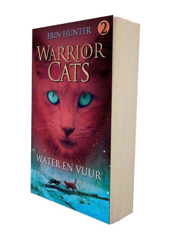 Water en vuur / Warrior Cats / 2 9789054618973 Erin Hunter, Boeken, Kinderboeken | Jeugd | 10 tot 12 jaar, Gelezen, Verzenden