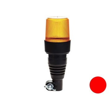 Rode Led flitslamp Met Flexibele DIN Steun, Ophalen of Verzenden