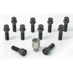 H&R Wielboutenset konisch M14x1.25 - Lengte 43mm - Zwart - 1, Auto-onderdelen, Verzenden, Nieuw