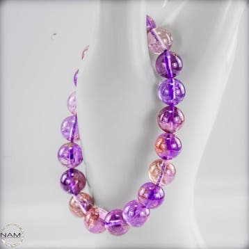 Natuurlijk amethist edelsteen armband – hoogwaardige