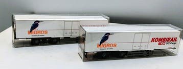 Märklin H0 - 48042 - Modeltrein goederenwagonset (2) - Set, Hobby & Loisirs créatifs