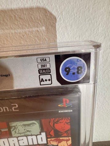 Sony - Playstation 2 (PS2) - Grand Theft Auto: III WATA 9,8, Nieuw