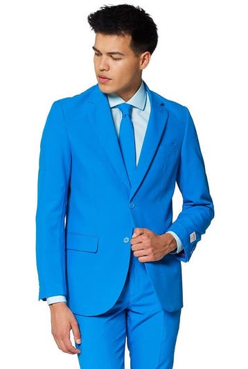 Blauw Pak Heren OppoSuits, Verzenden, Nieuw