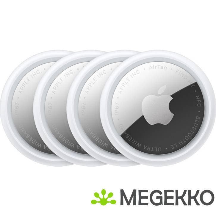 Apple AirTag (2e generatie) (4 pack), Informatique & Logiciels, Commutateurs réseau, Envoi