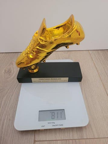 Cristiano Ronaldo . Gouden Schoen + Fotografie CR7, Nieuw