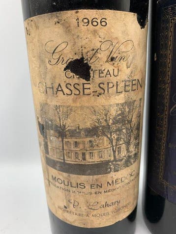 1966 Chateau Chasse-Spleen & Chateau Destieux - Bordeaux