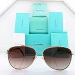 Tiffany & Co. - Pilot Gold Tone Metal and Tortoise Shell