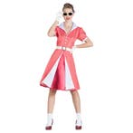 Rock N Roll 50S Jurk Roze Dames, Kleding | Dames, Verzenden, Nieuw