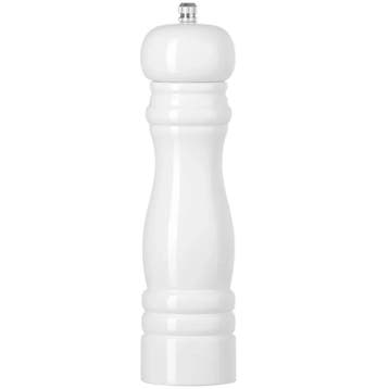 Zoutmolen | Rubberhout | Wit | Ø55x215(h)mm HENDI, Verzenden, Nieuw in verpakking