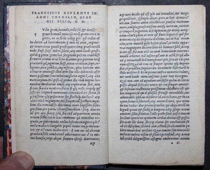 Justinus - Trogi Pompei externae Historiae in compendium ab, Antiek en Kunst, Antiek | Boeken en Manuscripten