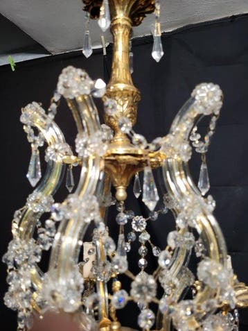 Lampe à suspendre - Verre de Murano, Antiquités & Art