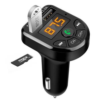 Dual USB Autolader met Bluetooth Transmitter - Handsfree, Verzenden