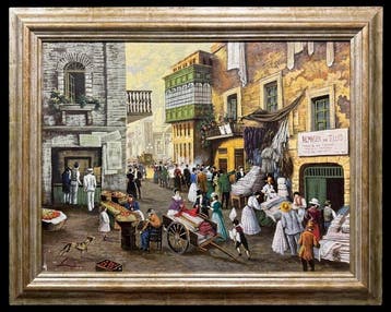 Lucio Alberto Torres García (1940-2011) - A Haberdashery in