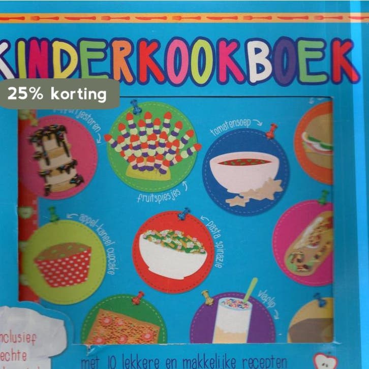 kinderkookboek met koksmuts 8718053653624, Boeken, Overige Boeken, Gelezen, Verzenden