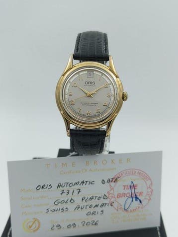 Oris - Automatic - Sans prix de réserve - 7317 - Homme -, Handtassen en Accessoires, Nieuw