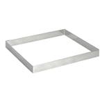 Vierkante vorm RVS | 20x20x2(h)cm De Buyer, Verzenden, Nieuw in verpakking