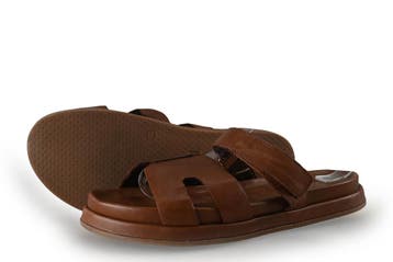 Blasz Slippers in maat 40 Bruin, Kleding | Dames, Schoenen, Slippers, Bruin, Verzenden, Zo goed als nieuw