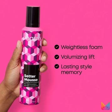 Matrix Setter Mousse (Schuim), Verzenden, Nieuw, Gel, Wax, Haarlak of Mousse