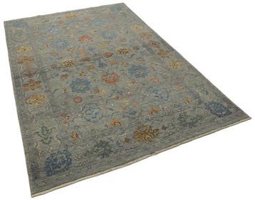 Designer tapijt met veel zijde - nieuw - Vloerkleed - 246 cm, Nieuw