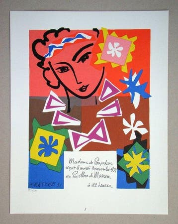 Henri Matisse (1869-1954) - Madame de Pompadour