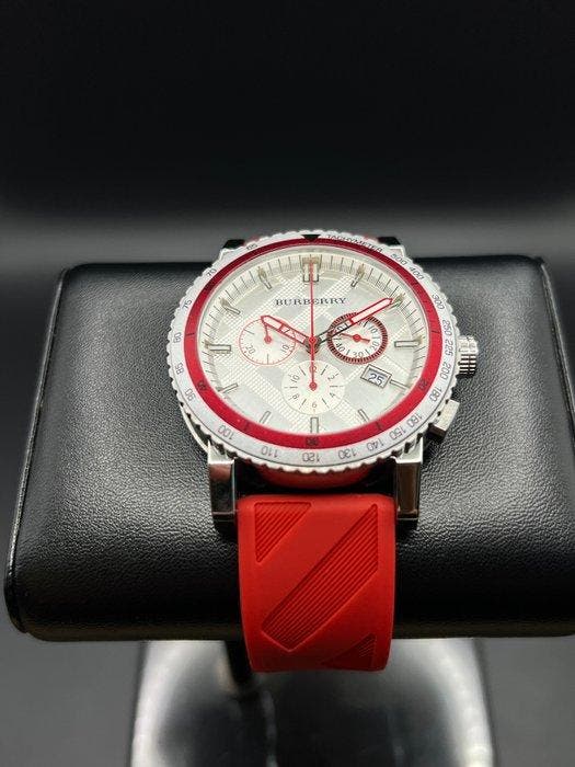 Burberry - The City - Sans prix de réserve - BU9809 - Homme, Handtassen en Accessoires, Horloges | Heren