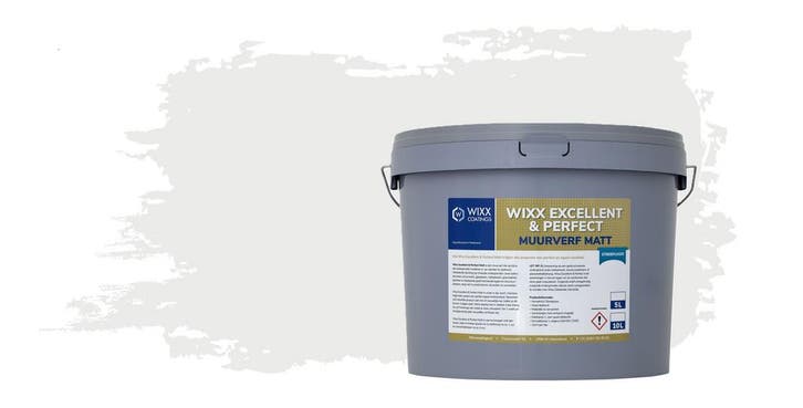 Wixx Excellent en Perfect Muurverf Matt 5L, Doe-het-zelf en Bouw, Verf, Beits en Lak, Nieuw, Verzenden
