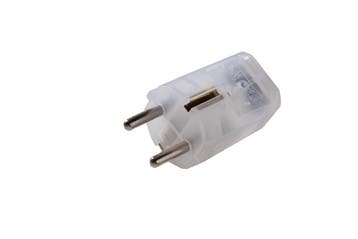 Martin Kaiser Transparent MK Plug With Earthing Contact, Verzenden