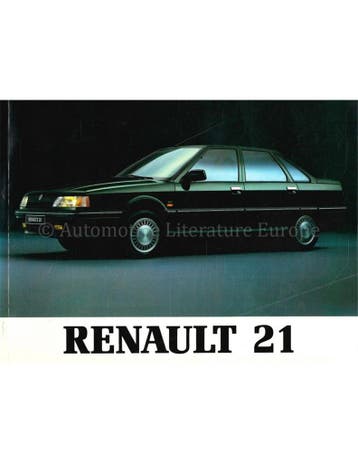 1993 RENAULT 21 SEDAN INSTRUCTIEBOEKJE NEDERLANDS